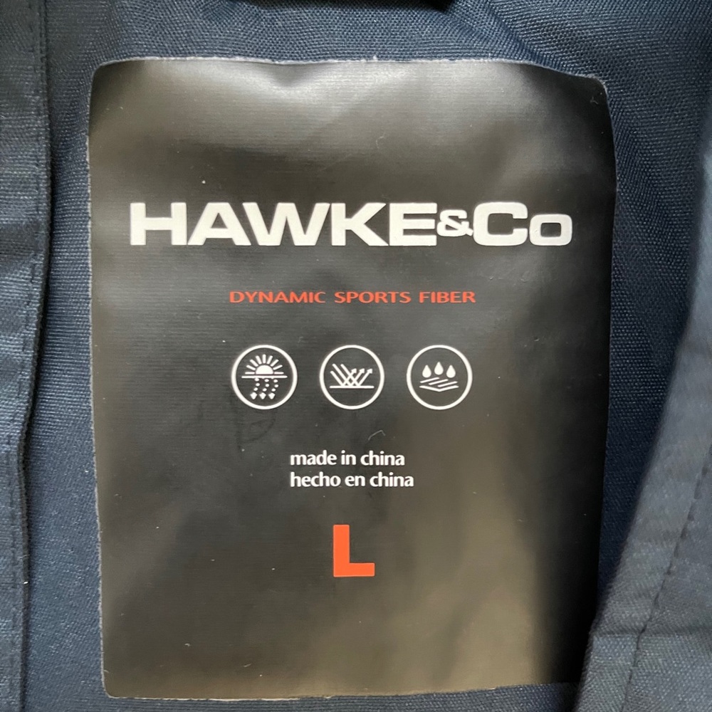 Men’s Large Hawks & Co. Winter Jacket - Picture 2 of 2